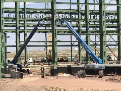 COPY Genie Equipment assisting in Steel Work 4_Genie Equipment assisting in Steel Work