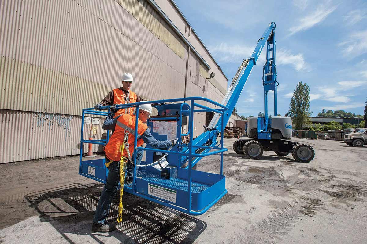 Genie Z-62/40 articulating boom lift